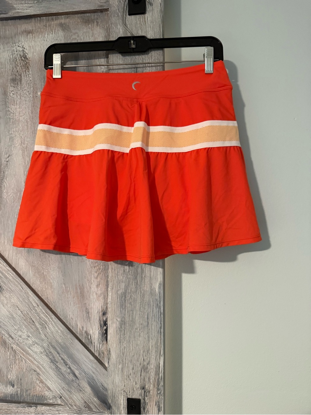 Bright Orange Crossover Skirt